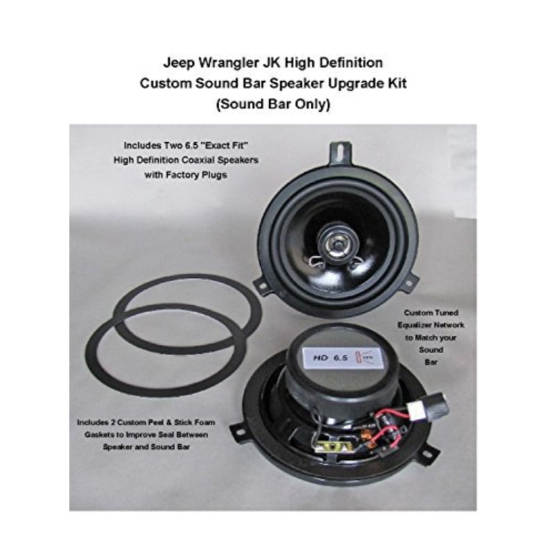 jeep jk soundbar speaker upgrade