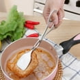 thumbnail image 4 of Pince à aliments grillés en acier inoxydable 304 pour aliments grillés, pince à pain, ustensiles de cuisine, 4 of 10