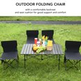 thumbnail image 3 of Chaise de Camping, Chaise Pliante Extérieure Robuste pour la Pêche et la Randonnée, 3 of 8
