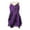 Purple, variant on inhzoy Kids Girls Shiny Ruffle Figure Skating Dance Dress Sleeveless Lyrical Ballet Dancewear Blue 6
