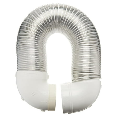 Industries 4004 Quick Connect Flexible Aluminum Duct Dryer Vent Kit