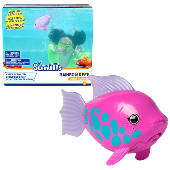 Juguete SwimWays Rainbow Reef para niños, piscina Tuna Turner