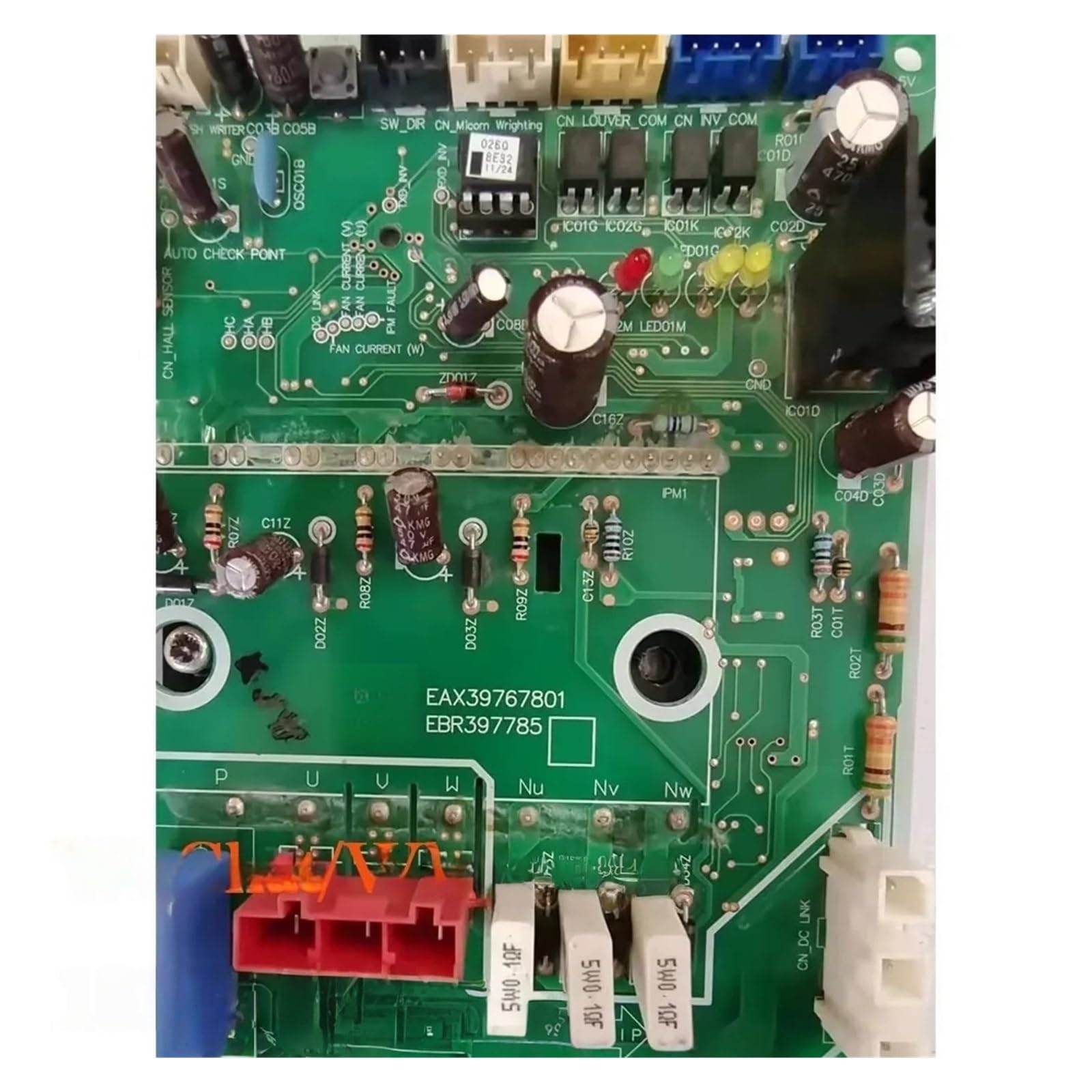 Central Air Conditioning Fan Computer Board EBR397785 Fan Drive Board EAX39767801 Motherboard Compatible with LG , components