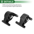 thumbnail image 4 of Juego de soporte de motor y transmisión Unique Bargains, soporte de motor para Jeep WJ Series Grand Cherokee 1999-2004, No.52058936AC, Negro, 1 juego, 4 of 6