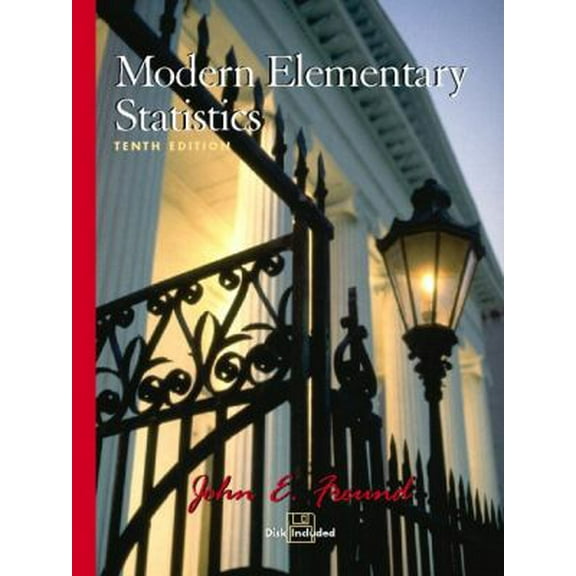Pre-Owned Modern Elementary Statistics (10th Edition) (Hardcover) 0130177016 9780130177018