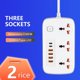 thumbnail image 1 of Cable de alimentación Cable de extensión 3 tomas 6 x USB Multi Hole Plugs Row Plugs with Smart Terminal Blocks Electrical Sockets, 1 of 4