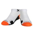 thumbnail image 2 of Odd Sox – Basix Orange White Black Ankle Socks – Medium Unisex Size – Cushioned Cotton Blend with, 2 of 6