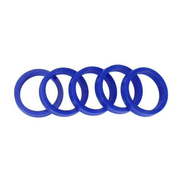 Anillo de Sello de Aceite Universal Labio UN Sello de Eje Rotativo 50x62x12mm Alta Presión TPU Azul 5 Pcs