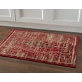 thumbnail image 4 of Linon Home Decor Serape Area Rug Collection, Red and Ivory, 5' x 7.6', 4 of 4