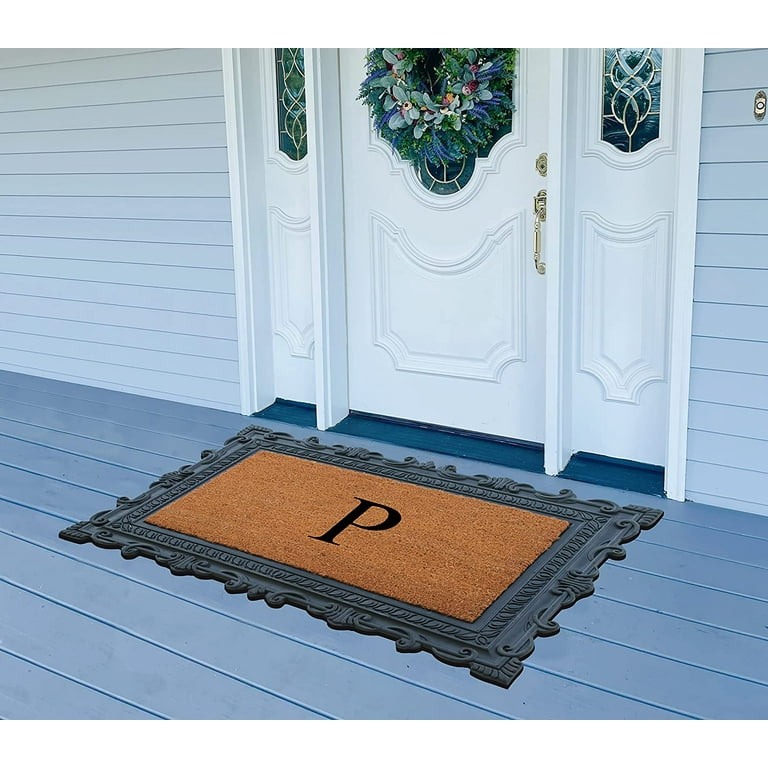 Sanmadrola Doormat Outdoor Welcome Mat Front Door Mat 24''x36'' Floor Mats  Indoor Doormat Rubber Backing Non Slip Heavy Duty Mats for Patio Entrance