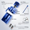 thumbnail image 3 of Récupérateur d'Huile, Récupérateur d'Huile en Aluminium de 300 ml pour Voitures, Réservoir Universel en Aluminium avec Accessoires Inclus, Bleu, 3 of 5