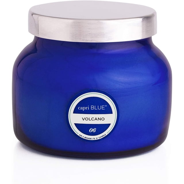 Velas perfumadas Capri Blue Volcano, tarro de cristal de lujo, 240 ml