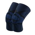 thumbnail image 4 of 2pcs rodillera térmica drk Blue rodillera comprimida anticolisión de silicona neutral, adecuada para ciclismo, 4 of 10