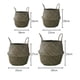 thumbnail image 3 of Cestas de almacenamiento de bambú hechas a mano, cesto nórdico plegable, paja para la colada, mimbre, algas marinas, maceta de flores para jardín del vientre, 3 of 4