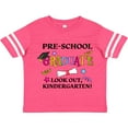 thumbnail image 3 of Inktastic Pre-school Graduate Look Out, Kindergarten Boys or Girls Toddler T-Shirt, 3 of 5
