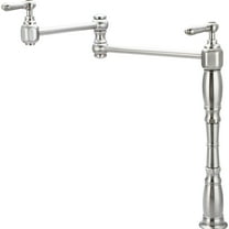 Pioneer Faucets 2Am700 Americana Deck Mounted Dual Handle 19-5/16" Reach Pot Filler Faucet