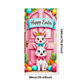 thumbnail image 6 of Cute Bunny Themed Happy Easter Banner Background Party Decors Backdrop for Easter Celebrations Family Gatherings Egg Hunts Photo Booths, 6 of 7