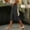 *Black, variant on Women’s Drawstring Elastic High Waist Denim Capri Cropped Pants,Casual Straight Leg Jeans with Pockets Blue,Women's Plus M