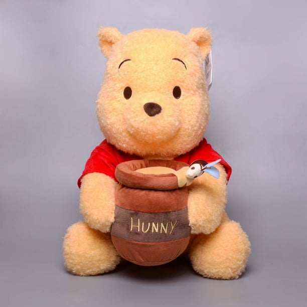 Peluches de peluche de Pooh Bear Winnie para niños, de 40cm de tamaño grande muñecos de peluche, Kawaii Winnie The Pooh, regalos para niños