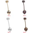 thumbnail image 3 of Youkk Coconut Tree Tea Coffee Spoon Ice Flatware & Silverware Cream Small Decoration Zine Alloy Gift for Bar Party, 3 of 9