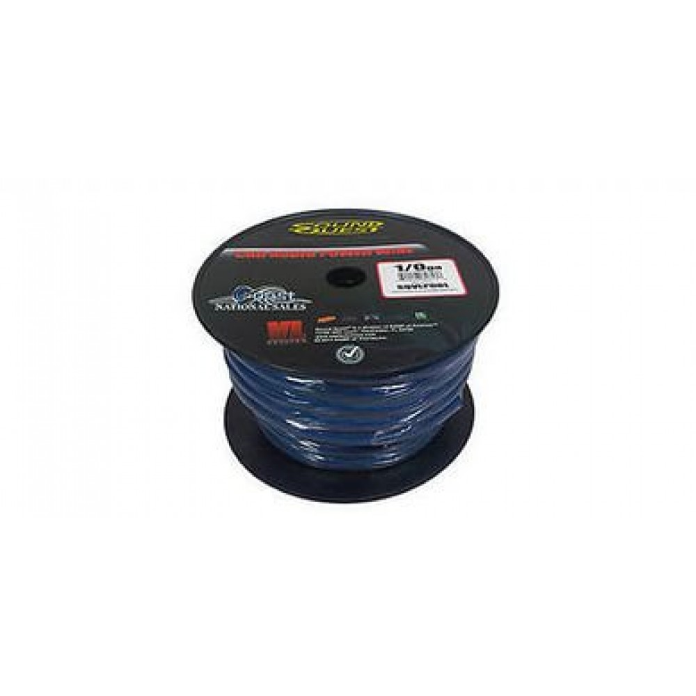 Stinger SQVLP0BL 0 Gauge Car Audio Power/Ground Wire