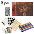 thumbnail image 2 of Bangcool Kit d'Album de Scrapbooking Créatif Polyvalent Bricolage Album Photo Fournitures de Scrapbooking, 2 of 10