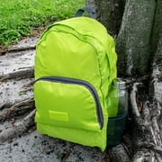 Foldable Backpack, Green