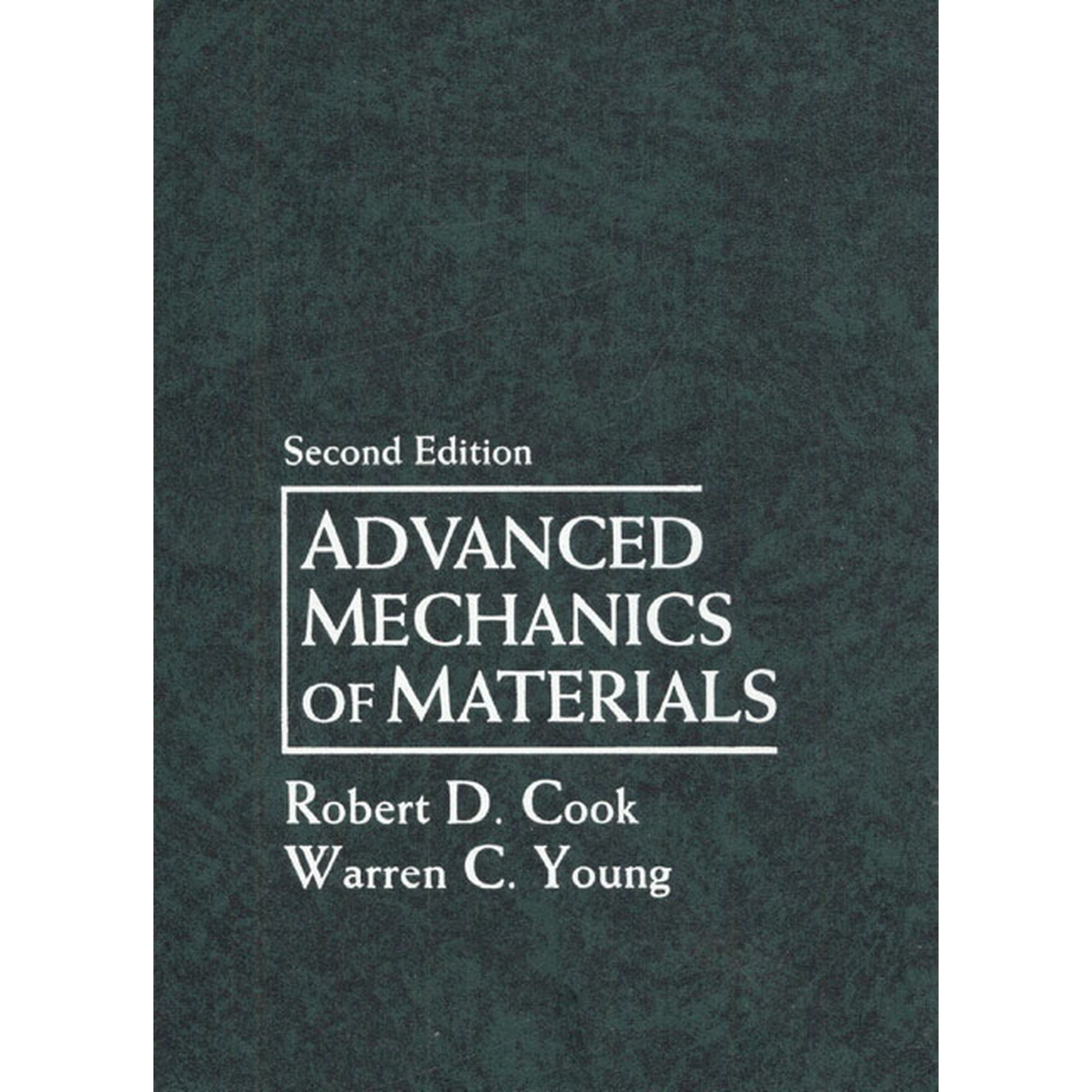 Advanced Mechanics of Materials (Paperback)