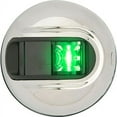 thumbnail image 2 of Attwood LightArmor Vertical Surface Mount Navigation Light - Starboard (Green) - Stainless Steel - 2NM, 2 of 2
