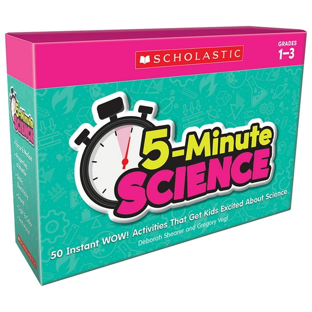 SCHOLASTIC Ressources pour les Enseignants 5 Minutes de Sciences 1 3