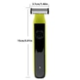 thumbnail image 3 of Fiudx Afeitadora En Seco y Húmedo, Herramienta Versátil para El Cuidado Personal, Experiencia de Corte Cómoda, Cabezales Intercambiables para Todas Las Longitudes, Uso Facial y Corporal, Potencia La, 3 of 6