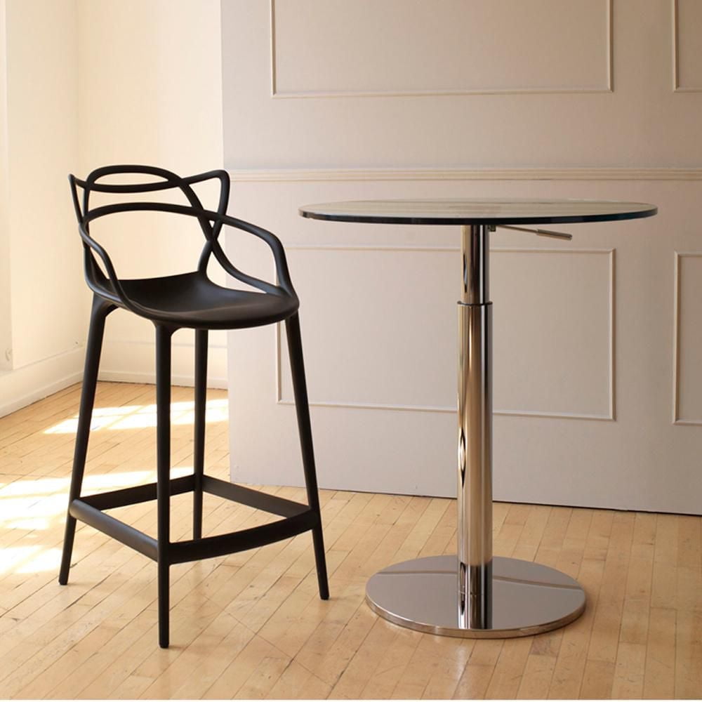 Heavenly Collection Plastic Counter Stool SET OF 3