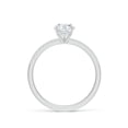 thumbnail image 2 of ANGARA Lab Grown Peg Head Diamond Engagement Ring in 14K White Gold for Women (Size-5.9mm| Color-F-G| Clarity-VS) | April Birthstone, Anniversary, Jewelry Gift for Women | Lab Grown Diamond Ring, 2 of 8