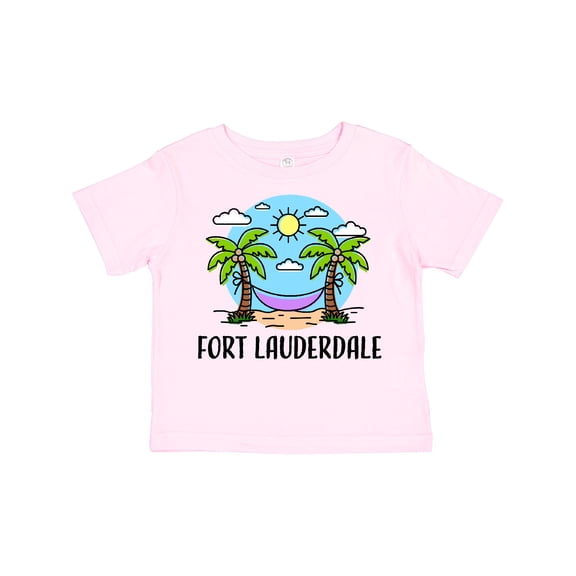 Inktastic Summer Vacation in Fort Lauderdale Boys or Girls Toddler T-Shirt