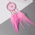 thumbnail image 4 of Beads Dream Catcher Adorno para colgar en el coche Pluma Borla Atrapasueños Decoración de pared, Rosa kenally JJ17539-01, 4 of 6