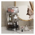 thumbnail image 1 of Household Cosmetic Storage Rack, PS Practical Household Cosmetic Organizer  for Home Milky White,Transparent, 1 of 7
