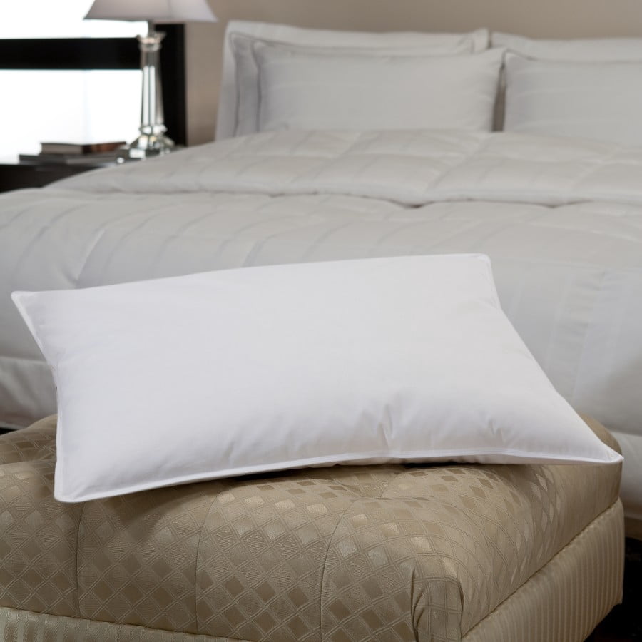 Downlite White Goose Chamber Hotel Bed Pillow.
