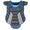 Grey-Royal, variant on Mizuno Samurai Women's Fastpitch Softball Catcher's Chest Protector 14''