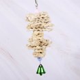 thumbnail image 3 of Parrot Chewing Toy Bite-proof Straw Hanging Bird Toy Bird Chew Toy with Bell, 3 of 10