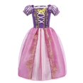 thumbnail image 3 of Vestido de princesa Elsa Anna para niñas, disfraz de Cenicienta, Blancanieves, Aurora, Sofía, Rapunzel, para Halloween, fiesta de cumpleaños infantil, 3 of 5
