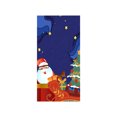 thumbnail image 2 of Ganfancp Cubrepuertas Navideño Decoración Cubrepuertas Navideño Decoración de Fiesta Cubrepuertas Tapiz Ofertas Flash 1X Colgadores de Puerta, 4X Velcro, 2 of 7