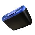 thumbnail image 2 of Riwesomey Cubo de basura para coche, superficie lisa, exquisito soporte para herramientas de repuesto, caja de basura práctica, asiento de almacenamiento, Automoción decorativa y accesorios Azul, 2 of 6