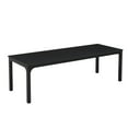 thumbnail image 6 of Aukfa 78" Large Dining Table for 6–8, Modern Farmhouse Rectangular Kitchen Table with Metal Legs & Scratch-Resistant for Family Gatherings,Black, 6 of 8
