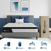 Avenco Classic 12'' Medium-Firm Hybrid Mattress, Queen Size