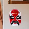 thumbnail image 4 of 1Pcs Chinese Peking Opera Mask Red Paper Pulp For Wall Decoration And Party, 4 of 9