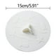 thumbnail image 3 of Recogedor de Pelos para Ducha, Instalación con Ventosa, Forma Cuadrada para Fácil Extracción, Multiusos En Baño, Bañera y Cocina, Tamaño de 5,91 X 5,91 Pulgadas, Incluye 1 Recogedor., 3 of 3