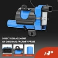 thumbnail image 4 of A-Premium Set of 8 (Blue) Round Ignition Coil Pack and Iridium Spark Plugs Compatible with Chevrolet Silverado GMC Sierra 1500 2500 Tahoe Yukon Buick Cadillac Hummer, 4 of 8