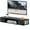 Black, variant on FITUEYES Black Wall Mounted Media Console Floating TV Stand Component Shelf