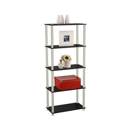 Momentum Furnishings Pbf 0285 106 5 Tier Black Book Shelf Quany Momentum Furnishings Pbf 0285 106 5 Tier Black Book Shelf Quany 1