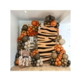 thumbnail image 7 of Tiger Print Arch Cover Spandex Fitted Backdrop With Round Top Chiara Stand for Animal Theme Party, Birthday, Baby Shower or Banquet Decoration, 7 of 7